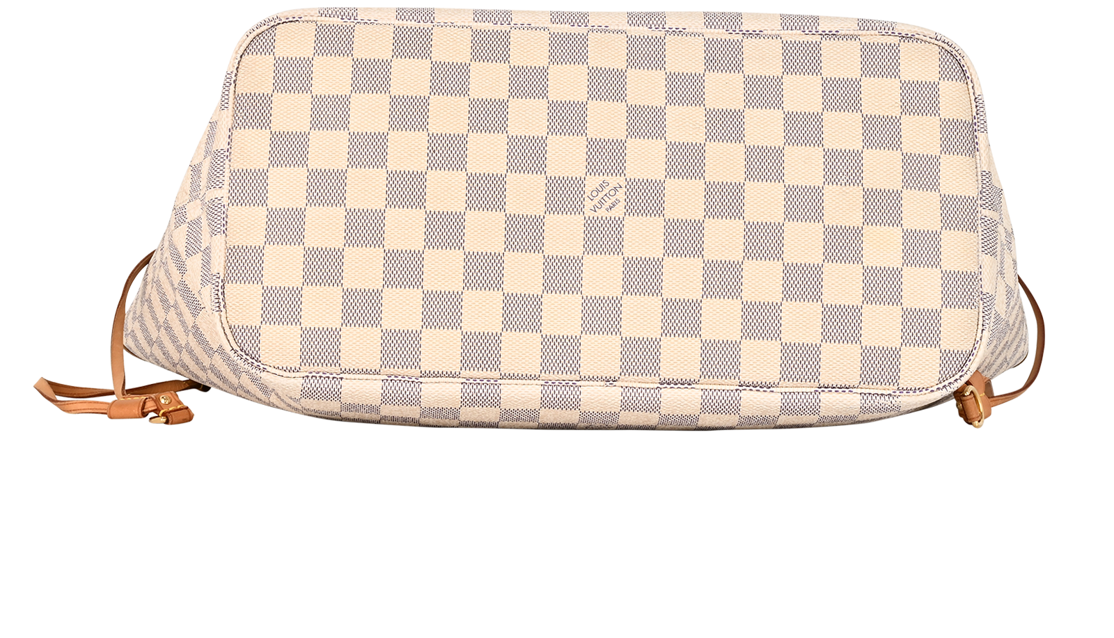 Neverfull MM, &pound;695, Handbags, White, Canvas, Top view